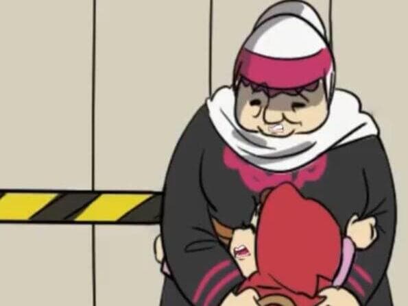 גרסה פלסטינית של כיפה אדומה