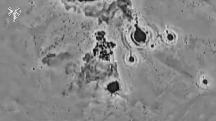 תיעוד מתקיפת המשגר של חמאס באזור בית לאהיה