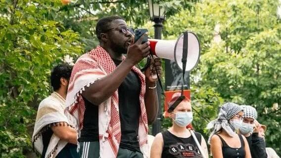  ממשל טראמפ דוחף לגירושו של מומודו טאל, סטודנט באוניברסיטת קורנל ומנהיג המחאה הפרו פלסטינית