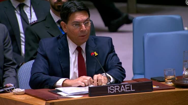 דני דנון במועצת הביטחון של האו"ם