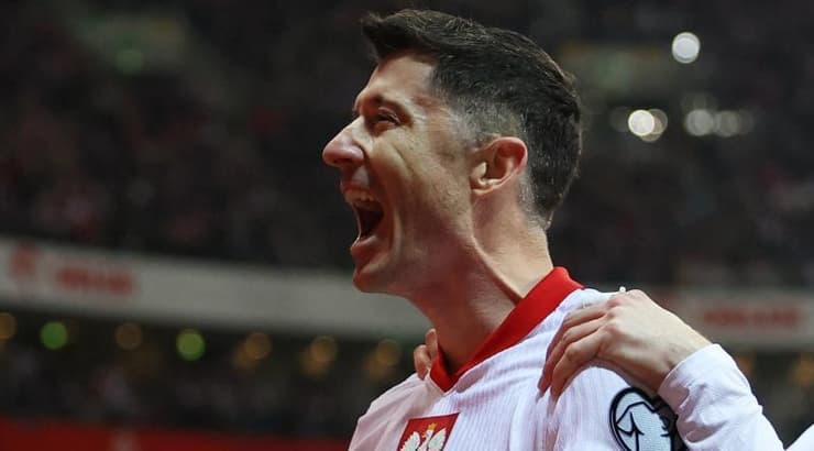 רוברט לבנדובסקי באקסטזה (רויטרס) רוברט לבנדובסקי באקסטזה