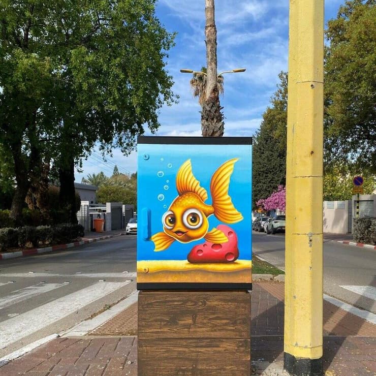 "רוב הרעיונות לציורים מגיעים מהילדים ברחוב"   