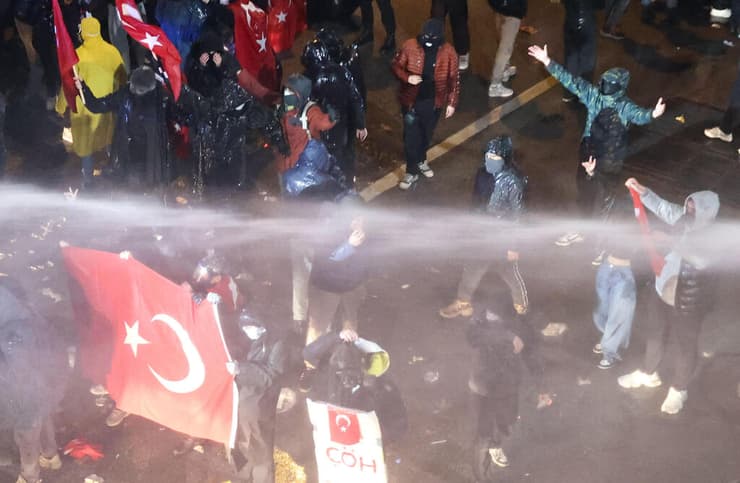 צילום: Adem ALTAN / AFP טורקיה אנקרה הפגנות הפגנה מחאה על מעצר ראש העיר איסטנבול