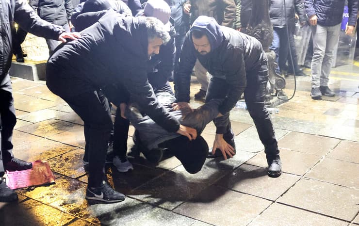 צילום: Adem ALTAN / AFP טורקיה אנקרה הפגנות הפגנה מחאה על מעצר ראש העיר איסטנבול