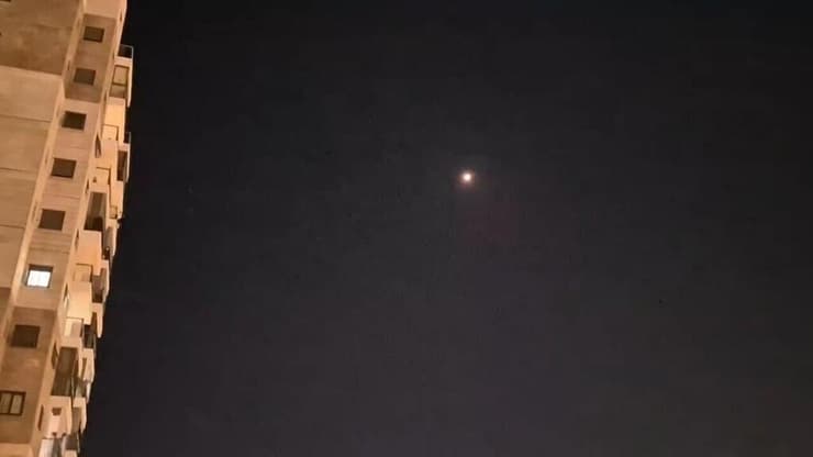 תיעוד יירוט הטיל ששוגר מתימן, אזור השפלה ראשון לציון