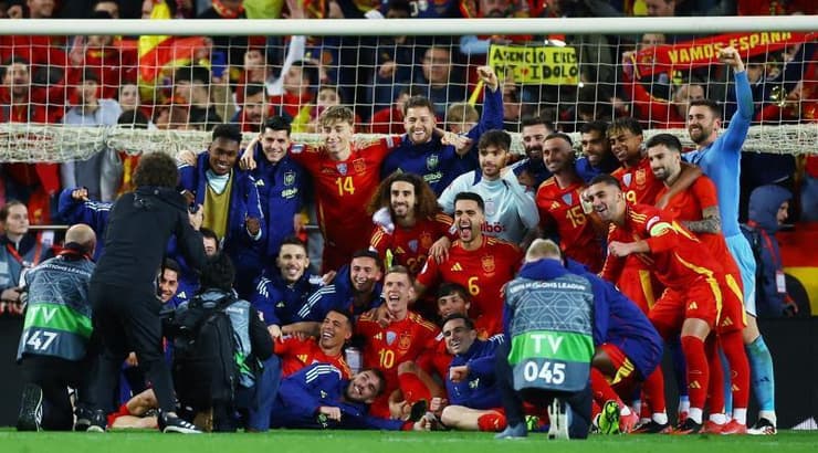 ספרד בחצי גמר ליגת האומות
