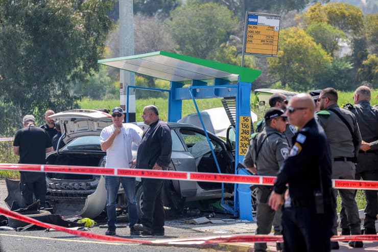 זירת הפיגוע