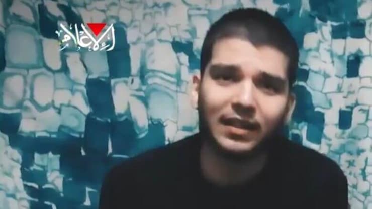 תמונה מתוך סרטון מהשבי של יוסף חיים אוחנה