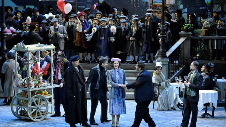 מתוך האופרה 'לה בוהם'