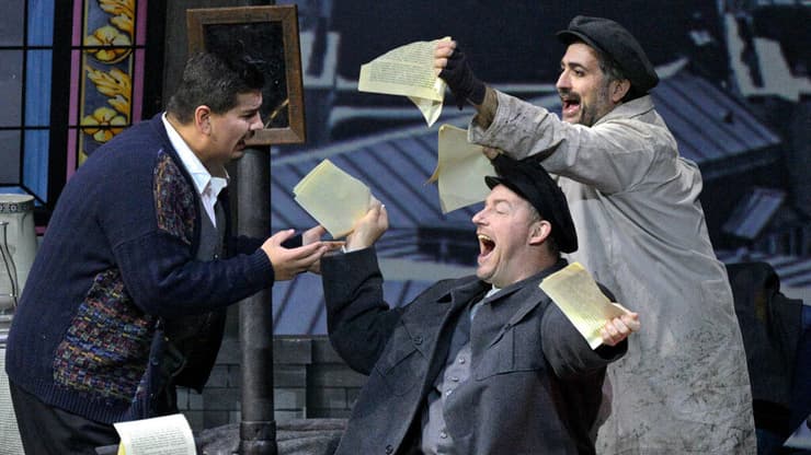 מתוך האופרה 'לה בוהם'