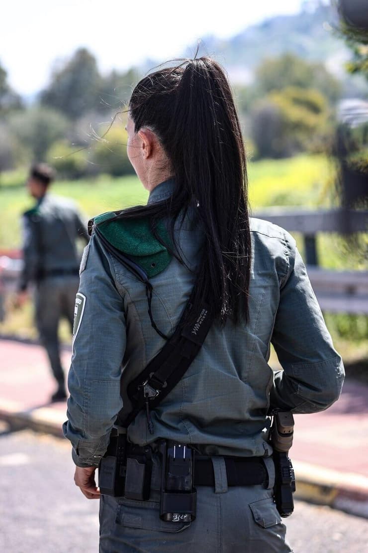 רסר ע', שוטרת מג"ב שנטרלה את המחבל שביצע את הפיגוע בצומת התשבי