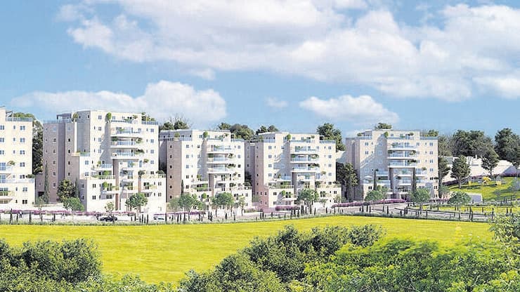 פרויקט של חברת שתית בפסגת זאב 