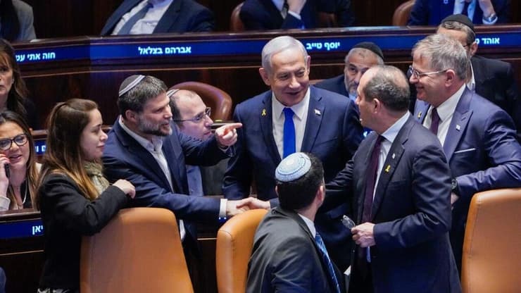 ראש הממשלה בימין נתניהו במליאת הכנסת
