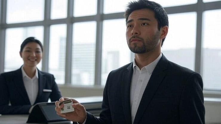 אילוסטרציה (נוצר באמצעות טכנולוגיה של בינה מלאכותית) סריקת תעודות מזהות (אילוסטרציה)