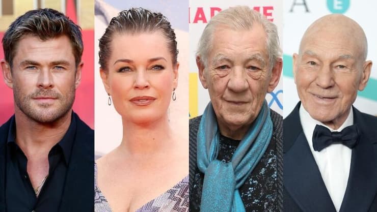 פטריק סטיוארט, איאן מקלן, רבקה רמיין, כריס המסוורת'