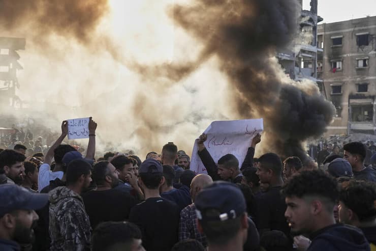 מחאה נגד חמאס בעזה