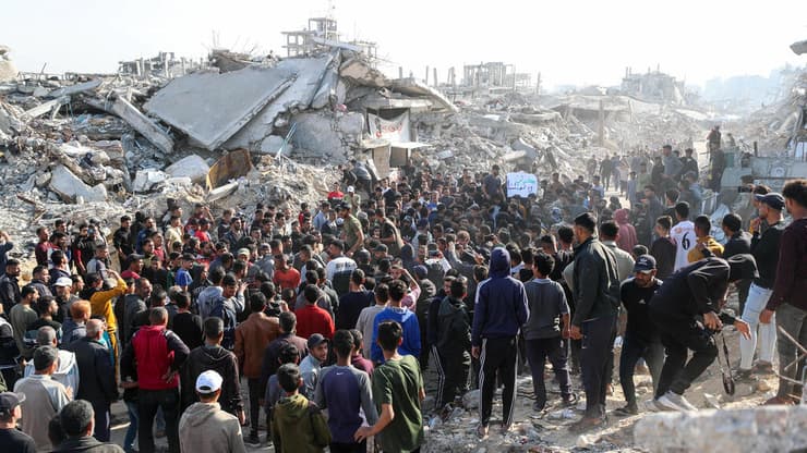 מחאה נגד חמאס בעזה