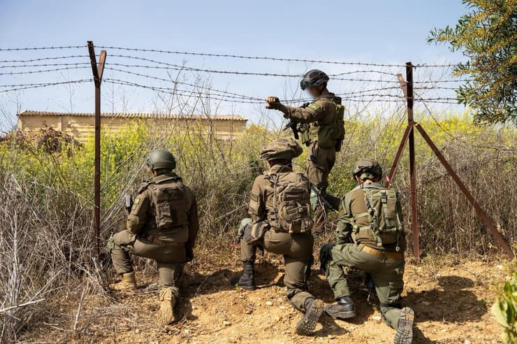 תרגיל דו אוגדתי בחזית לבנון לעוצבות ׳הגליל׳ (91) ׳והמפץ׳ (146)