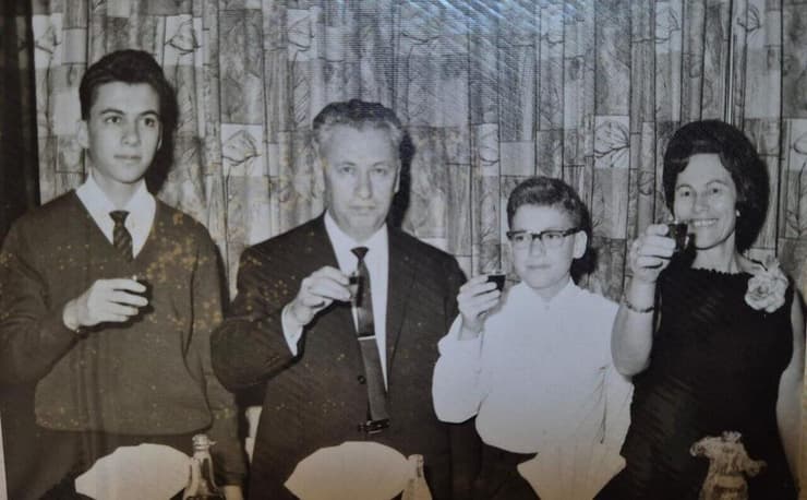 צילה, מוטי, שלמה ואבינועם בילגורי