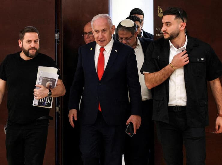 בנימין נתניהו ואיתמר בן גביר במליאה