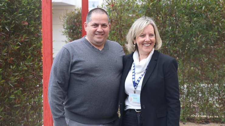 זיו עיני, המנהל האדמיניסטרטיבי של בית החולים אברבנאל, משית בן צרפתי, מנהלת האחיות