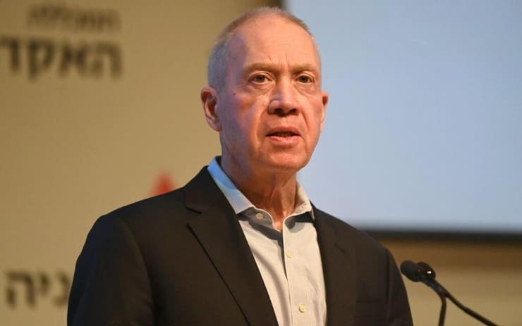יואב גלנט, שר הביטחון לשעבר, בכנס מאיר דגן לביטחון ואסטרטגיה 2025