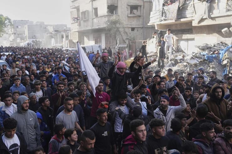 הפגנה בבית־לאהיה נגד חמאס