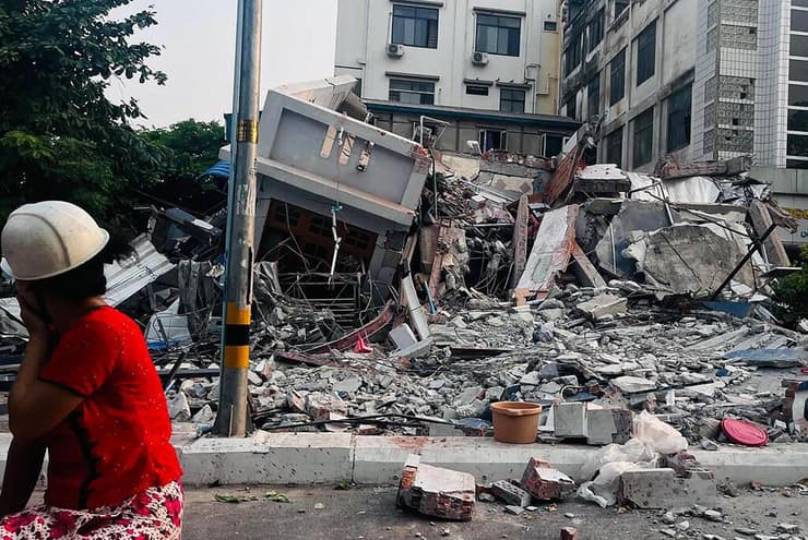 רעידת אדמה במיאנמר