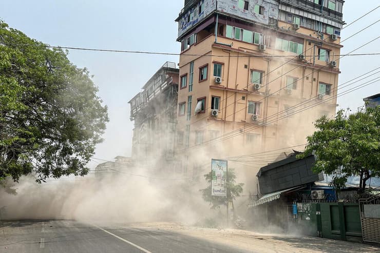 רעידת אדמה במיאנמר