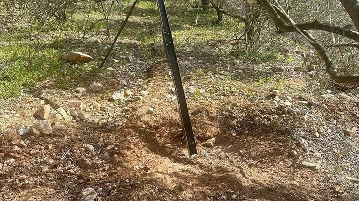 המשגרים שנמצאו על ידי צבא לבנון, מהם בוצע הירי לעבר קריית שמונה