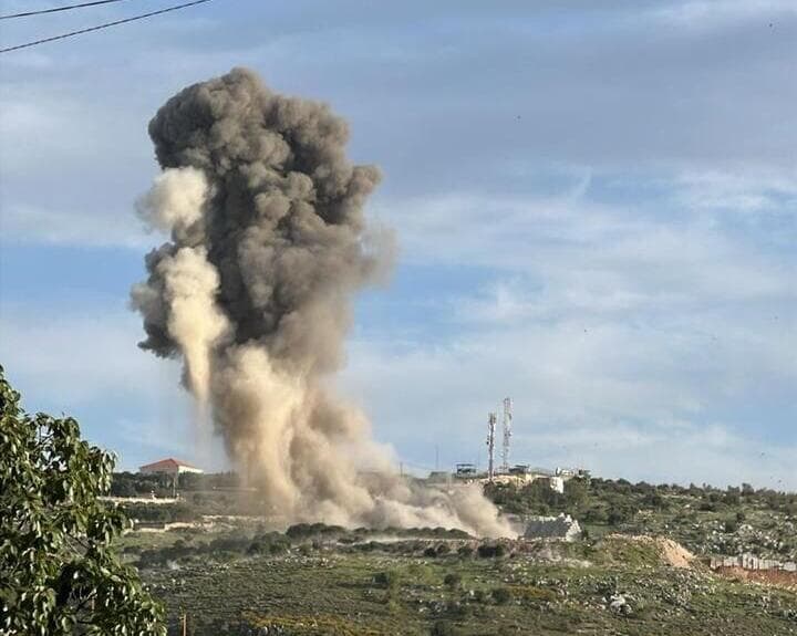 תקיפה בכפר חדאתא שבדרום לבנון