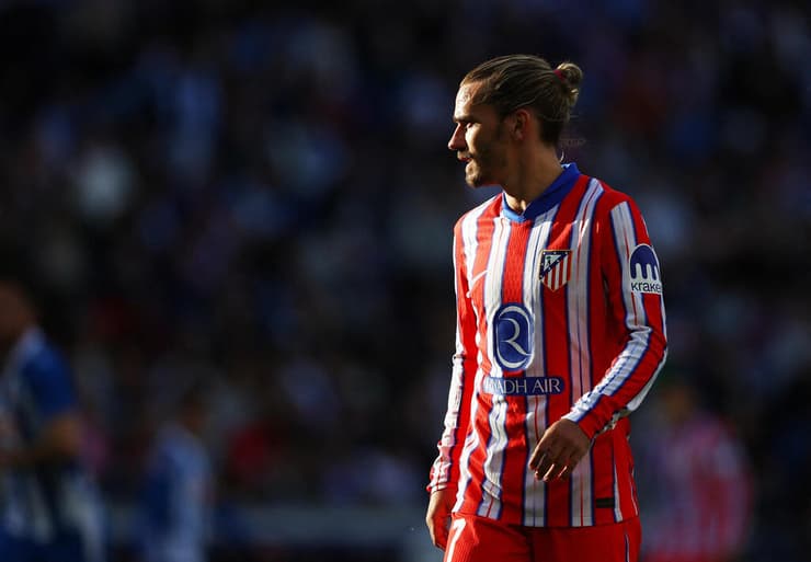 מעידה נוספת לאתלטיקו מדריד. אנטואן גריזמן (REUTERS/Albert Gea) שחקן אתלטיקו מדריד אנטואן גריזמן