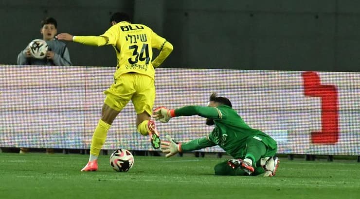 חמזה שיבלי מנסה לעבור את מתן זלמנוביץ'