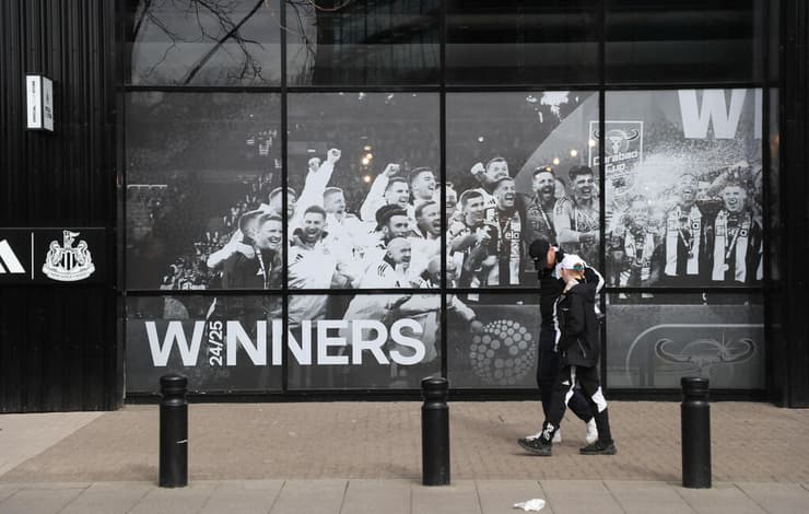 ניוקאסל חגיגות גביע הליגה 