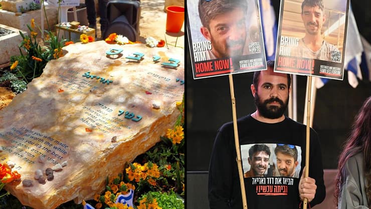 ירדן התראיין לראשונה, התוכנית תשודר מחר בלילה. המצבה של שירי, כפיר ואריאל (צילום: פאולינה פטימר) ירדן ביבס