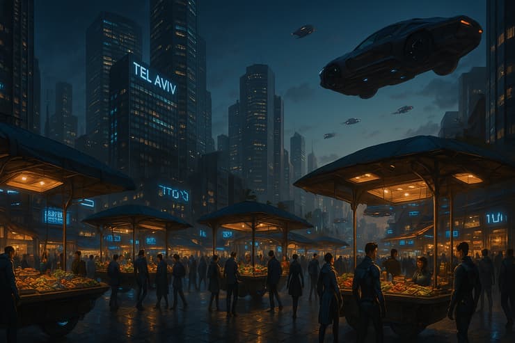תל אביב בעוד 100 שנים? (ChatGPT) תל אביב בעוד 100 שנים?