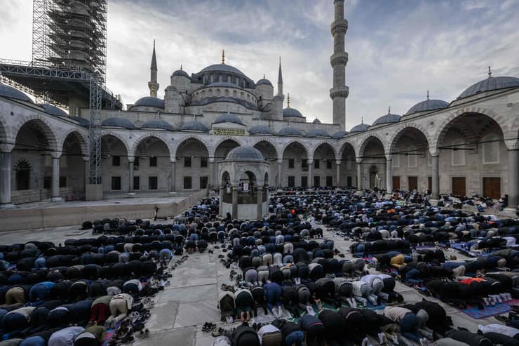 עיד אל פיטר טורקיה איסטנבול המסגד הכחול