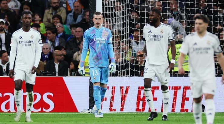 שחקני ריאל מדריד מאוכזבים