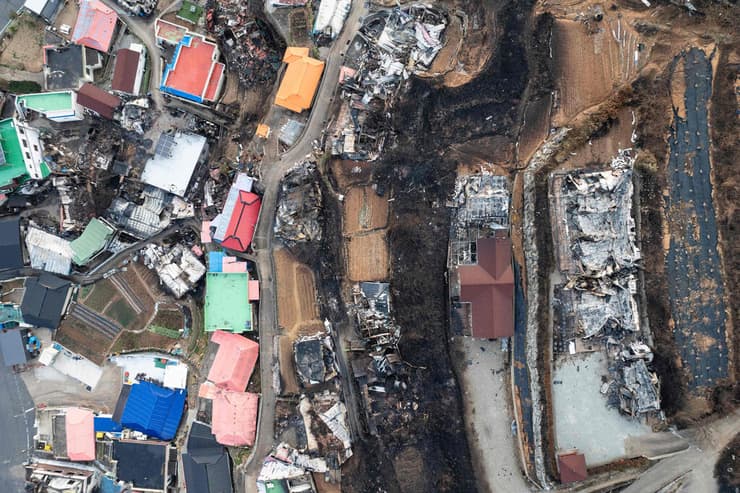 שריפה דרום קוריאה