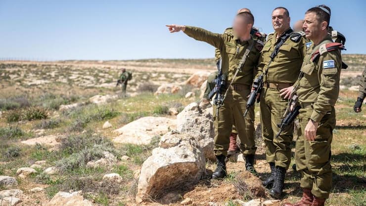 הרמטכ״ל, רב-אלוף אייל זמיר בביקור בחטיבת ״יהודה״