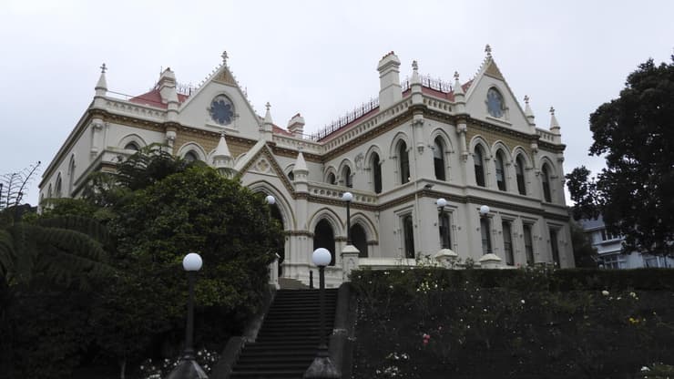 המון סיפורים מפחידים קרו בבניין הזה (צילום: AP Photo/Charlotte Graham-McLay) סיור קריפי בפרלמנט הניו זילנדי