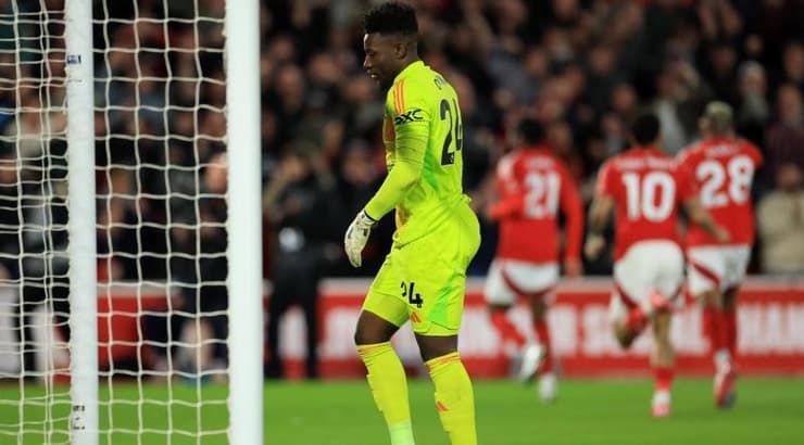 אנדרה אוננה מאוכזב מהשער שספג (רויטרס) אנדרה אוננה מאוכזב מהשער שספג