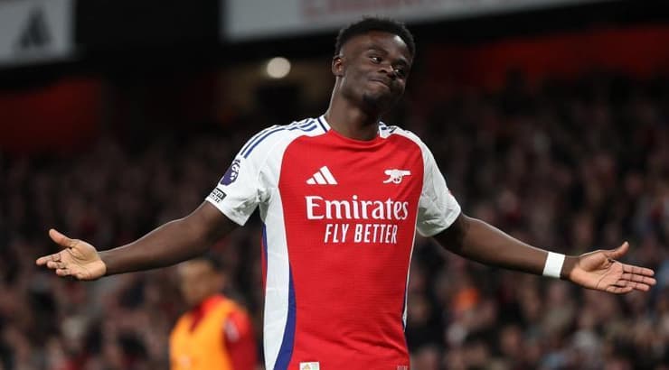 בוקאיו סאקה. התגעגע לכבוש (רויטרס) בוקאיו סאקה. התגעגע לכבוש