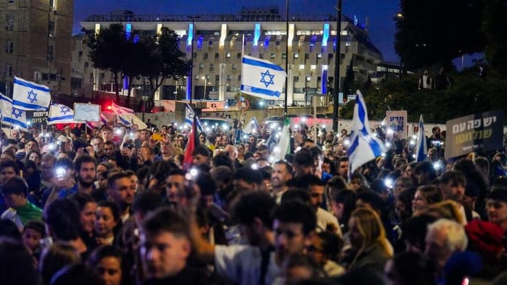 מחאות בקריאה "גיוס לכולם" של משפחות שכולות, משפחות משרתי מילואים וארגוני מחאה בירושלים