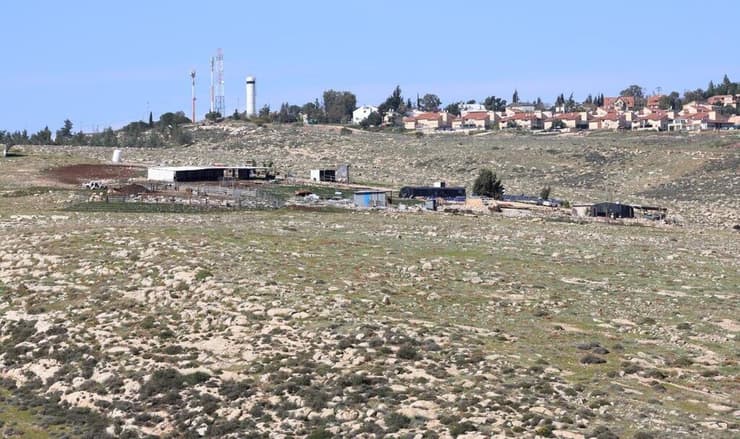 החווה של נריה בן פזי ליד כוכב השחר. "תופסים שטח אסטרטגי"