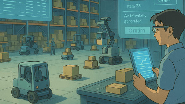 מחסן בניהול עצמי עם שליטה אוטומטית