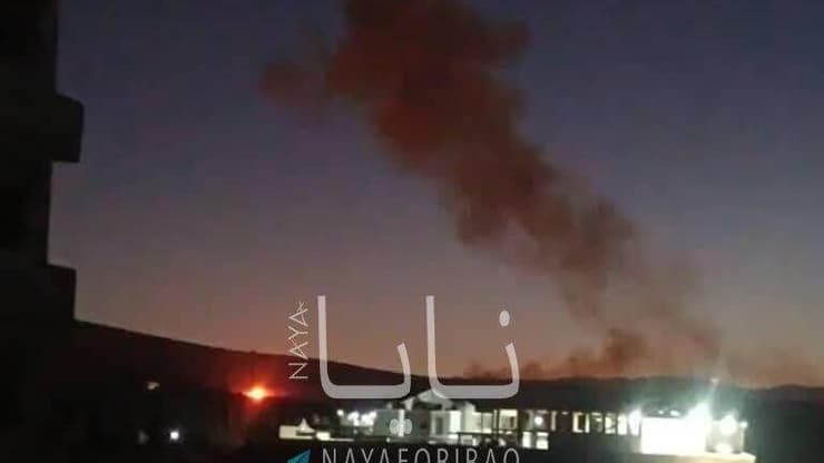 תקיפות באזור העיר אל-כסווה והעיירה סחנאיא באזור הכפרי של דמשק