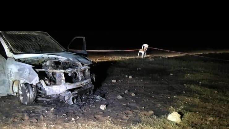 נערי גבעות שחגגו בחתונה הציתו ניידת משטרה והתעמתו עם שוטר