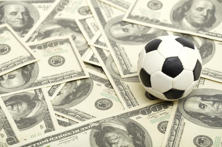 דולרים דולר כדורגל