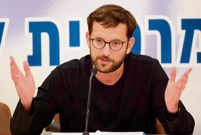 אוריך. משכורת חודשית של 40 אלף שקל מקופת המפלגה בעזרתו הנדיבה של נתניהו | צילום: יואב דודקביץ yk14321597